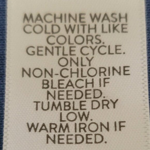 Ladies J.Jill Blue Pima Crew Next  High Low Tee , Size Medium - Picture 12 of 12